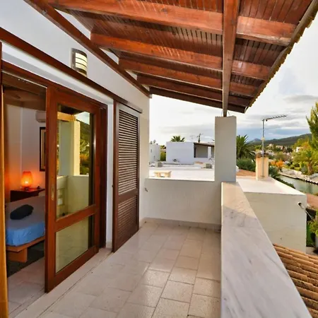 Unique Canal Villa With Boat Dock In Porto Hydra Villa