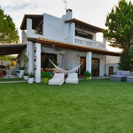 Unique Canal Villa With Boat Dock In Porto Hydra Villa